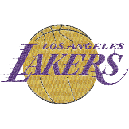Matriz de Bordado Time Los Angeles Lakers
